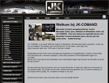 Tablet Screenshot of jk-comand.nl